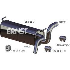 Avgassystem Ernst 061087 Bakre ljuddämpare 730 OPEL: Astra J Hatchback