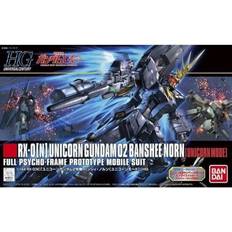 Modeller & byggesett Bandai HGUC 1/144 RX-0 UNICORN 02 BANSHEE NORN UNICORN MODE Model Kit