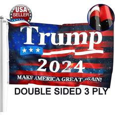 Red Flags Trump 2024 flag 3x5 ft 3