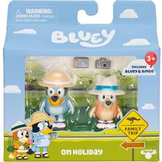 Bluey On Holiday & Bingo 2 Figure Pack