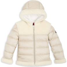 Babies Jackets Moncler Girl's Dofi Teddy Trim Puffer Jacket, 3M-3 MISCELLANEOUS