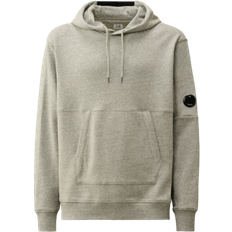 Diagonal Raised Fleece Lens Hooded Sweatshirt - Greystone Melange