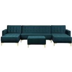 Turkosa Soffor Beliani Modular U-Shaped Corner Bed 3 Sofa