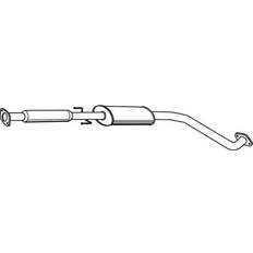 Avgassystem Vegaz DAS-146 Mittenljuddämpare
