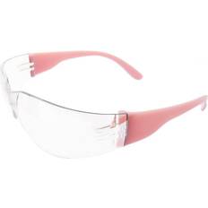 Pink Eye Protections ERB Lucy Ladies Clear Anti-Fog Lens Protective Eyewear