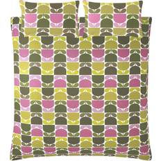 Orla Kiely Multi Block Stem Duvet Cover Pink, Green (230x220cm)