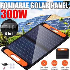 Solar Panels Maxpower 50A 300W Foldable Solar Panel Dual USB/TYPE C/DC Protable Outdoor Folding