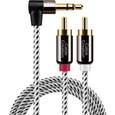 CableCreation 3.5mm to RCA Angle