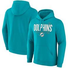 Jackets & Sweaters Fanatics Men's Aqua Miami Dolphins Pylon Outline Pullover Hoodie