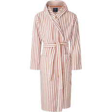 Lexington Quinn with Hood Bathrobe Unisex - Terra/White