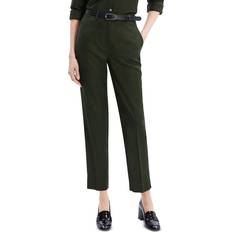 Wool Pants Theory High Waist Taper Leg Virign Wool Pants