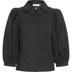 Polokrave Bluser Karen by Simonsen Frosty Blouse Bluser 10105108 Meteorite