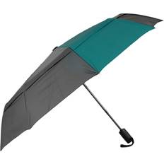 ROKA Waterloo Two Tone Umbrella Colour: Black/Teal Recycled, Size: One Size