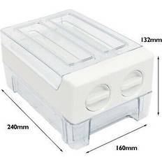 Spares2Go Genuine kenwood hisense gorenje ice box cube tray twister ksbsdb15 ksbs4dx20