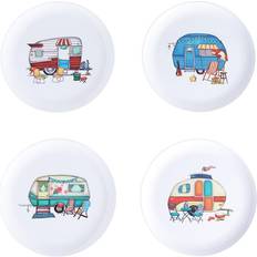 Melamine Plate Sets The Lakeside Collection Camper Plate Set