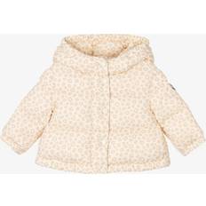 Blanc - Doudoune Vestes Moncler Enfant Girls Ivory Tessa Down Puffer Jacket