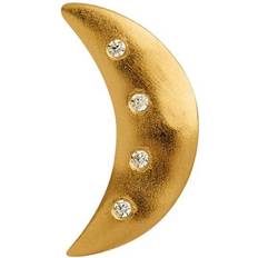 Stine A Bella Moon Earring - Gold/Transparent