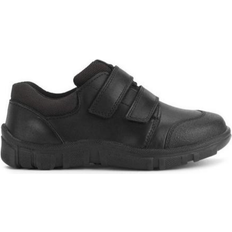 Boy's Dual-Fit Rip-Tape School Shoes - Black