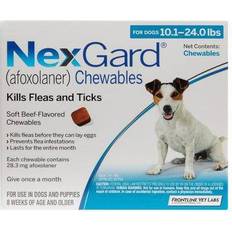 Nexgard Pets Nexgard Chewables for Medium Dogs 10.1-24lbs 6-pack