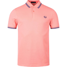 Clothing Fred Perry The Twin Tipped Short Sleeve T-shirt - Crlheat/Shdcobal