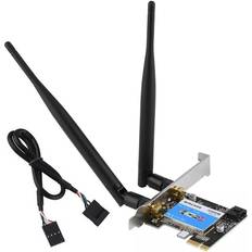 PCI Pci-e network card 433mbps wifi dual band wireless lan adapter bluetooth4.0