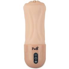 Friend with Benefits Masturbator Vibration und Saugfunktion Beige