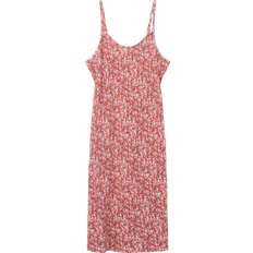 s.Oliver Kurzes Kleid mit floralem Muster, Mädchen, rot