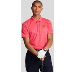 Pink Polo Shirts Lyle & Scott Golf Tech Polo Shirt