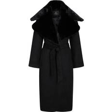 Bruuns Bazaar Overtøj Bruuns Bazaar CatarinaBBFurra coat Black