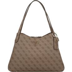 Guess Sora Schultertasche 38 cm latte
