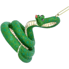 Gisela Graham Kaa the Snake from The Jungle Book Green Christmas Tree Ornament 7cm