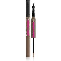 Peau Normale Gels pour sourcils NYX Zero To Brow Longwear Brow Gel #05 Ash Brown