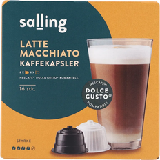 Salling Latte Macchiato Kaffekapsler 16stk 1pak