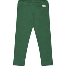 9-12M - Mädchen Basisschicht Petit Piao Leggings Rib Modal Smaragd Green Jahre 104 Leggings