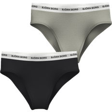 Björn Borg Grøn Trusser Björn Borg Logo High Waist Brief 2-pack Grøn