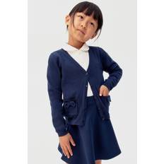 Blue Cardigans Children's Clothing H&M Girls Blue Cotton school cardigan 8-10Y