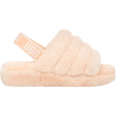 UGG Pink Slippers UGG Fluff Yeah - Scallop