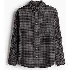 H&M Men Shirts H&M Men Brown Loose Fit Shirt