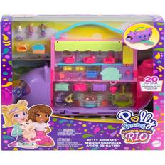 4 Dolls & Doll Houses Mattel Polly Pocket Kitty Airways