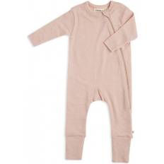 Byhappyme Heldragt 100% Økologisk Merino Uld Med Lynlås Siden Til Baby, Oeko-texÂ