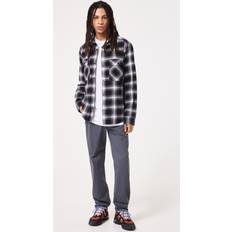 Oakley Shirts Oakley Men's 90s Plaid Ls Shirt Grey