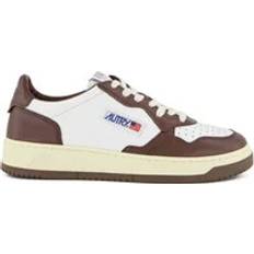 Autry Medalist Low Leather Sneaker - Chestnut