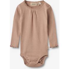 Blommiga Bodys Wheat Nougat Rose Rib Body Lotta mdr/86