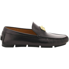 パンプス VERSACE SHOES (10204671A14835 1B00V) VERSACE Black Leather Pumps (VERSACE/パンプス