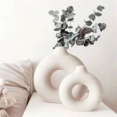 Shein 1 Piece White Vase