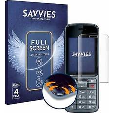 Screen Protectors Savvies 4x protector full-screen for gigaset sl800h pro screen 3d protection film
