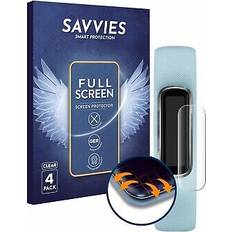 Screen Protectors Savvies 4x protector full-screen for garmin vivosmart 4 screen 3d protection film