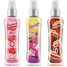so Body mist vanilla red velvet strawberries amp cream body