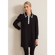 Phase Eight Short Dresses Phase Eight Women's Gina Black Collar Swing Dress