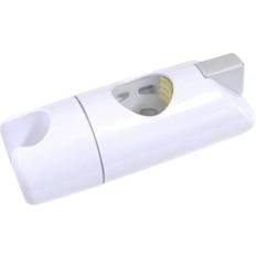 White Shower Head Holders Mira vie, go, shower l14a